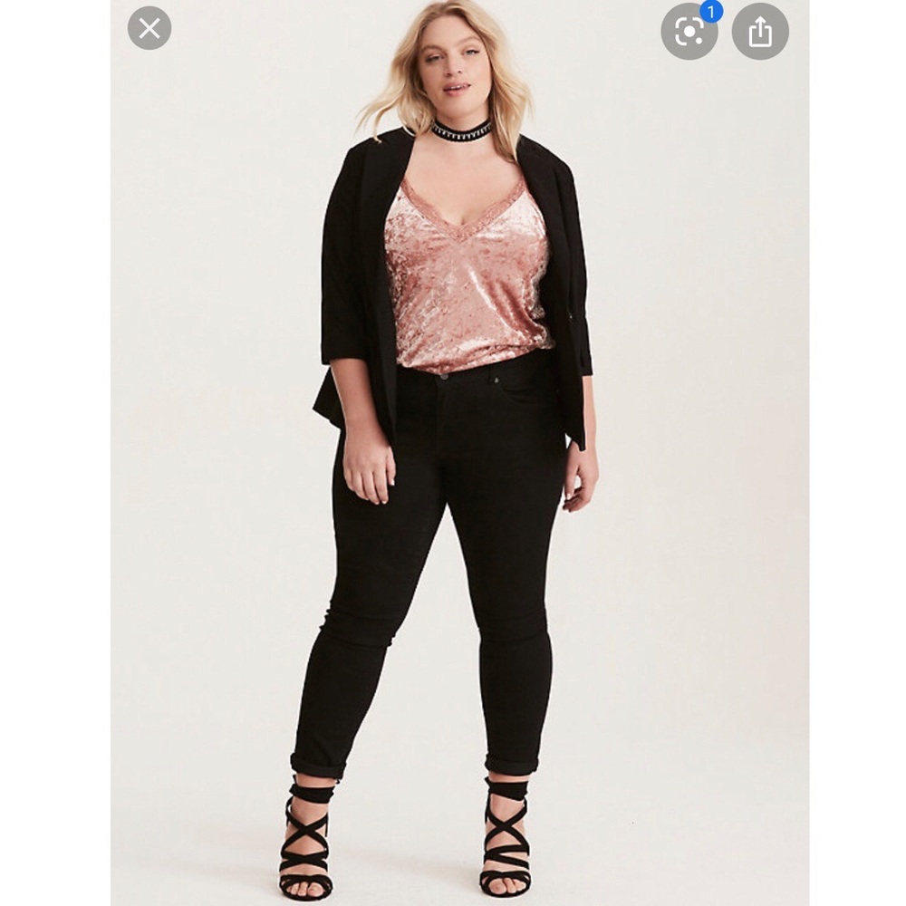 Forever 21+ Crushed Velvet Cami